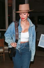 NICOLE SCHERZINGER Night Out in Los Angeles 01/22/2019