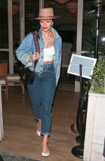NICOLE SCHERZINGER Night Out in Los Angeles 01/22/2019