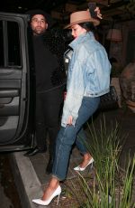NICOLE SCHERZINGER Night Out in Los Angeles 01/22/2019