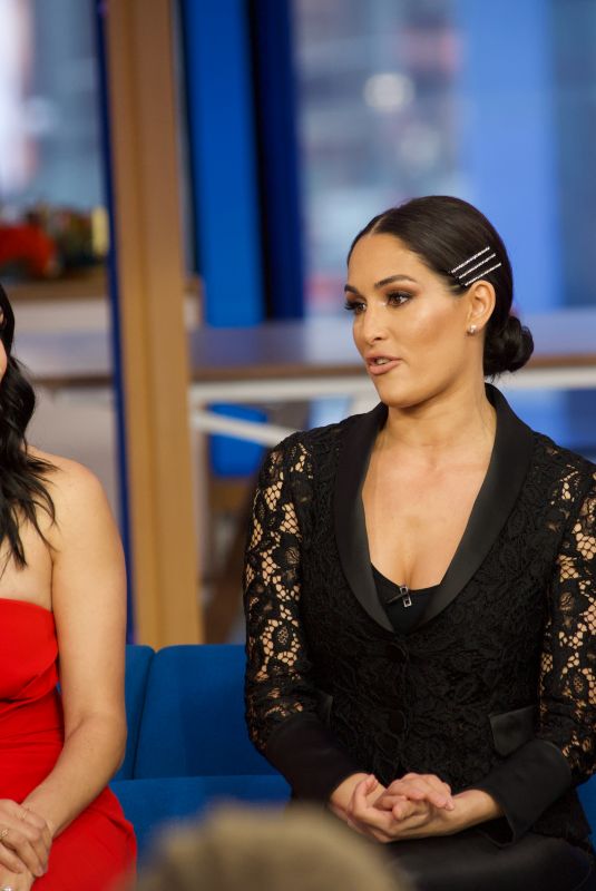 NIKKI and BRIE BALLA at Good Morning America 01/25/2019
