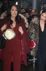 NIKKI and BRIE BELL Arrives at Build Series in New York 01/24/2019