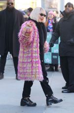NOOMI RAPACE Arrives at Build Series in New York 01/14/2019