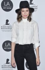 ODETTE ANNABLE at LA Art Show Opening Night Gala 01/23/2019
