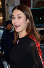 OLGA KURYLENKO at Schiaparelli Haute Couture Fashion Show in Paris 01/21/2019