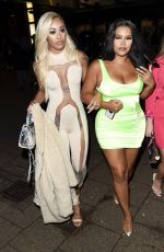 OLIVIA ATTWOOD, MONTANA BROWN and GEORGIA HARRISON at 101 Club Re-launch in Birmingham 01/26/2019