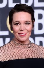 OLIVIA COLMAN at 2019 Golden Globe Awards in Beverly Hills 01/06/2019