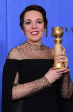 OLIVIA COLMAN at 2019 Golden Globe Awards in Beverly Hills 01/06/2019