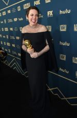 OLIVIA COLMAN at 2019 Golden Globe Awards in Beverly Hills 01/06/2019