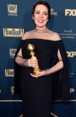 OLIVIA COLMAN at 2019 Golden Globe Awards in Beverly Hills 01/06/2019