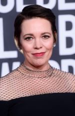 OLIVIA COLMAN at 2019 Golden Globe Awards in Beverly Hills 01/06/2019