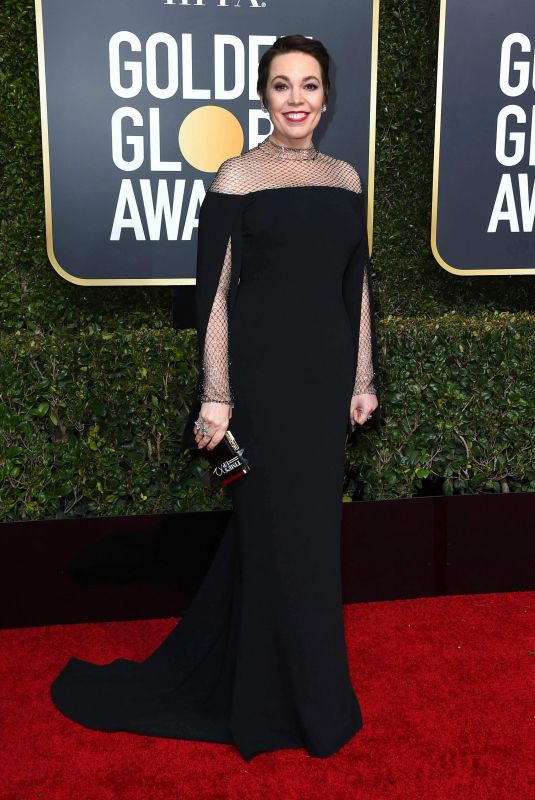 OLIVIA COLMAN at 2019 Golden Globe Awards in Beverly Hills 01/06/2019