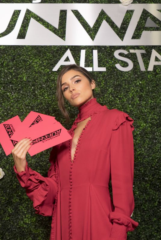OLIVIA CULPO at Project Runway All Stars, January 2019