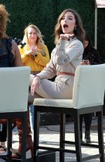 OLIVIA CULPO on the Set of Extra at Universal Studios 01/24/2019