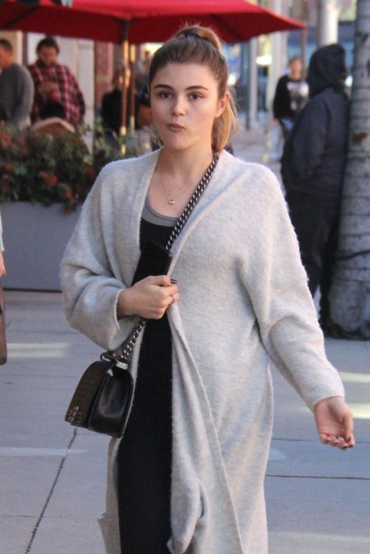 OLIVIA GIANNULLI Out in Beverly Hills 01/23/2019