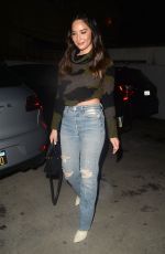 OLIVIA MUNN Arrives at Tell Me Everything in West Hollywood 01/20/2019