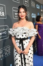 OLIVIA MUNN at 2019 Citics’ Choice Awards in Santa Monica 01/13/2019