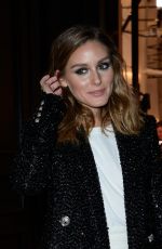 OLIVIA PALERMO at Balmain Show at Paris Fashion Week 01/23/2019