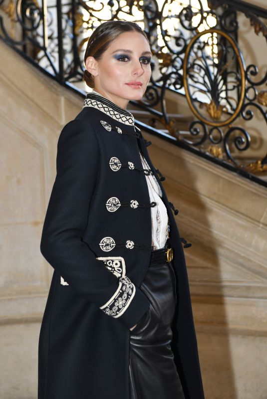 OLIVIA PALERMO at Christian Dior Show at Paris Fashion Week 01/21/2019