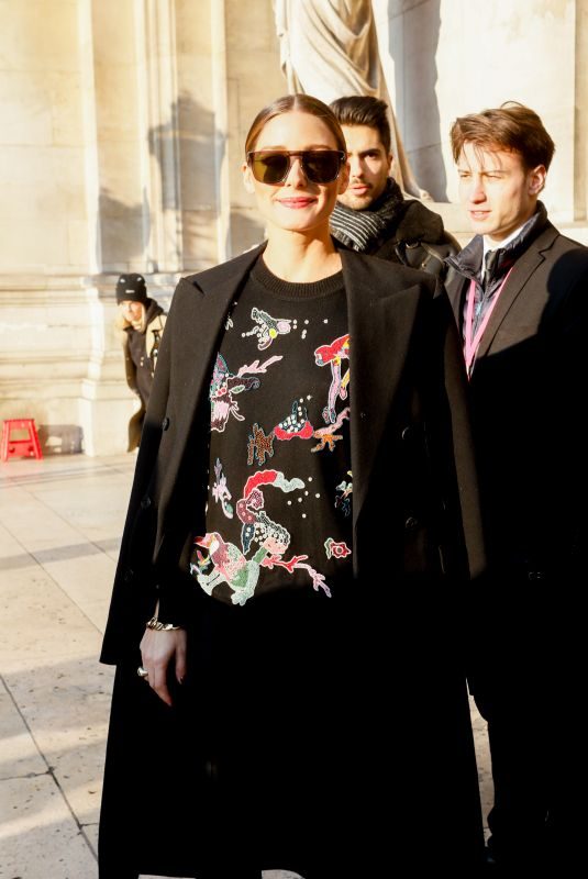 OLIVIA PALERMO at Schiaparelli Haute Couture Fashion Show in Paris 01/21/2019