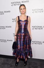 OLIVIA WILDE at National Board of Review Awards Gala in New York 01/08/2019