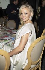 PAMELA ANDERSON at Diner de la Mode at Paris Fashion Week 01/24/2019