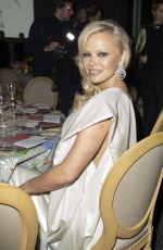 PAMELA ANDERSON at Diner de la Mode at Paris Fashion Week 01/24/2019