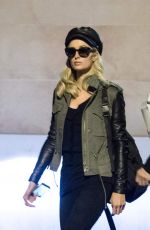 PARIS HILTON at a Service Station in Bologna 01/15/2019