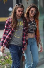 PARIS JACKSON and Gabriel Glenn Out on Melrose Ave in West Hollywood 01/29/2019
