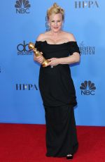 PATRICIA ARQUETTE at 2019 Golden Globe Awards in Beverly Hills 01/06/2019