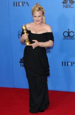 PATRICIA ARQUETTE at 2019 Golden Globe Awards in Beverly Hills 01/06/2019