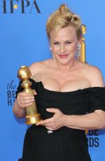 PATRICIA ARQUETTE at 2019 Golden Globe Awards in Beverly Hills 01/06/2019