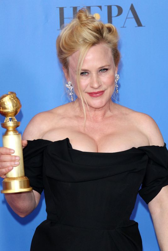 PATRICIA ARQUETTE at 2019 Golden Globe Awards in Beverly Hills 01/06/2019
