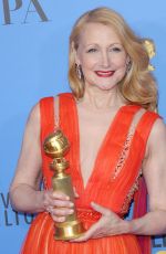 PATRICIA CLARKSON at 2019 Golden Globe Awards in Beverly Hills 01/06/2019