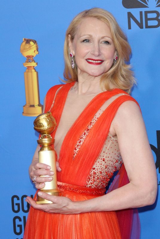 PATRICIA CLARKSON at 2019 Golden Globe Awards in Beverly Hills 01/06/2019