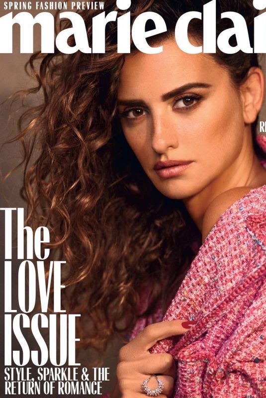 PENELOPE CRUZ in Marie Claire Magazine, February 2019