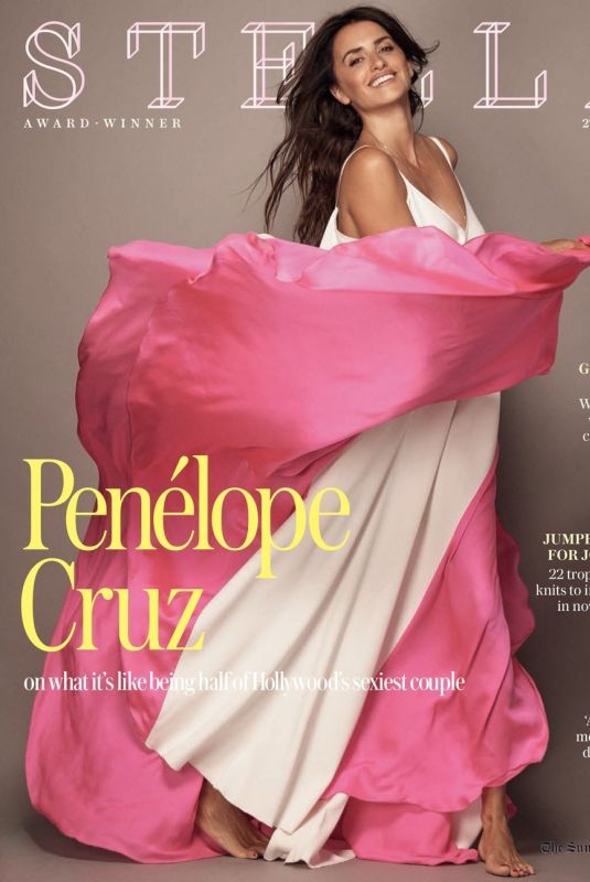 PENELOPE CRUZ on the Cover of Stella Magazine, January 2019