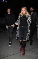 PETRA ECCLESTONE Arrives at Elton John