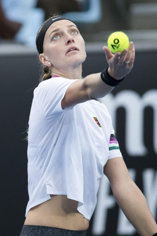 PETRA KVITOVA at 2019 Australian Open at Melbourne Park 01/16/2019