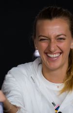 PETRA KVITOVA at 2019 Australian Open Press Conference in Melbourne 01/18/2019