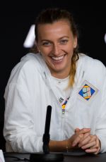 PETRA KVITOVA at 2019 Australian Open Press Conference in Melbourne 01/18/2019