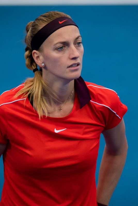 PETRA KVITOVA at Brisbane International Tennis 01/02/2019