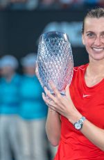 PETRA KVITOVA Wins 2019 Sydney International Tennis Final at Sydney Olympic Park 01/12/2019