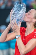 PETRA KVITOVA Wins 2019 Sydney International Tennis Final at Sydney Olympic Park 01/12/2019