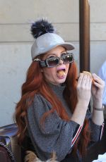 PHOEBE PRICE Out for Lunch in Beverly Hills 01/25/2019