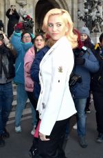 PIXIE LOTT at Schiaparelli Haute Couture Fashion Show in Paris 01/21/2019