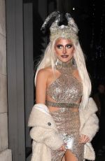 PIXIE LOTT Celebrates Her Birthday in London 01/19/2019
