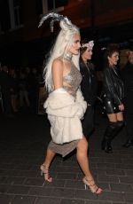 PIXIE LOTT Celebrates Her Birthday in London 01/19/2019