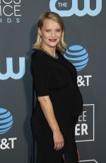 Pregnant JOANNA KULIG at 2019 Critics’ Choice Awards in Santa Monica 01/13/2019