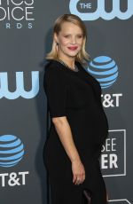 Pregnant JOANNA KULIG at 2019 Critics’ Choice Awards in Santa Monica 01/13/2019