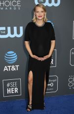 Pregnant JOANNA KULIG at 2019 Critics’ Choice Awards in Santa Monica 01/13/2019